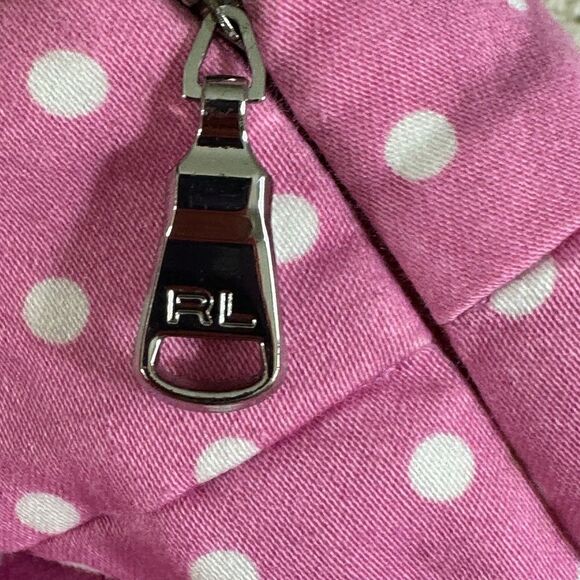 Ralph Lauren Skort womens Size 6 Tenniscore Stretch Cotton Blend Polka Dot Golf - Picture 9 of 12